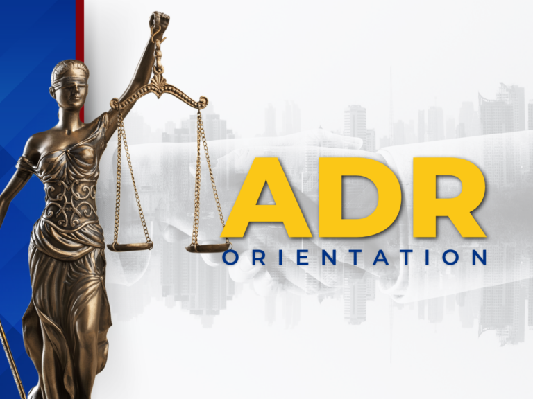 ADR Orientation Program